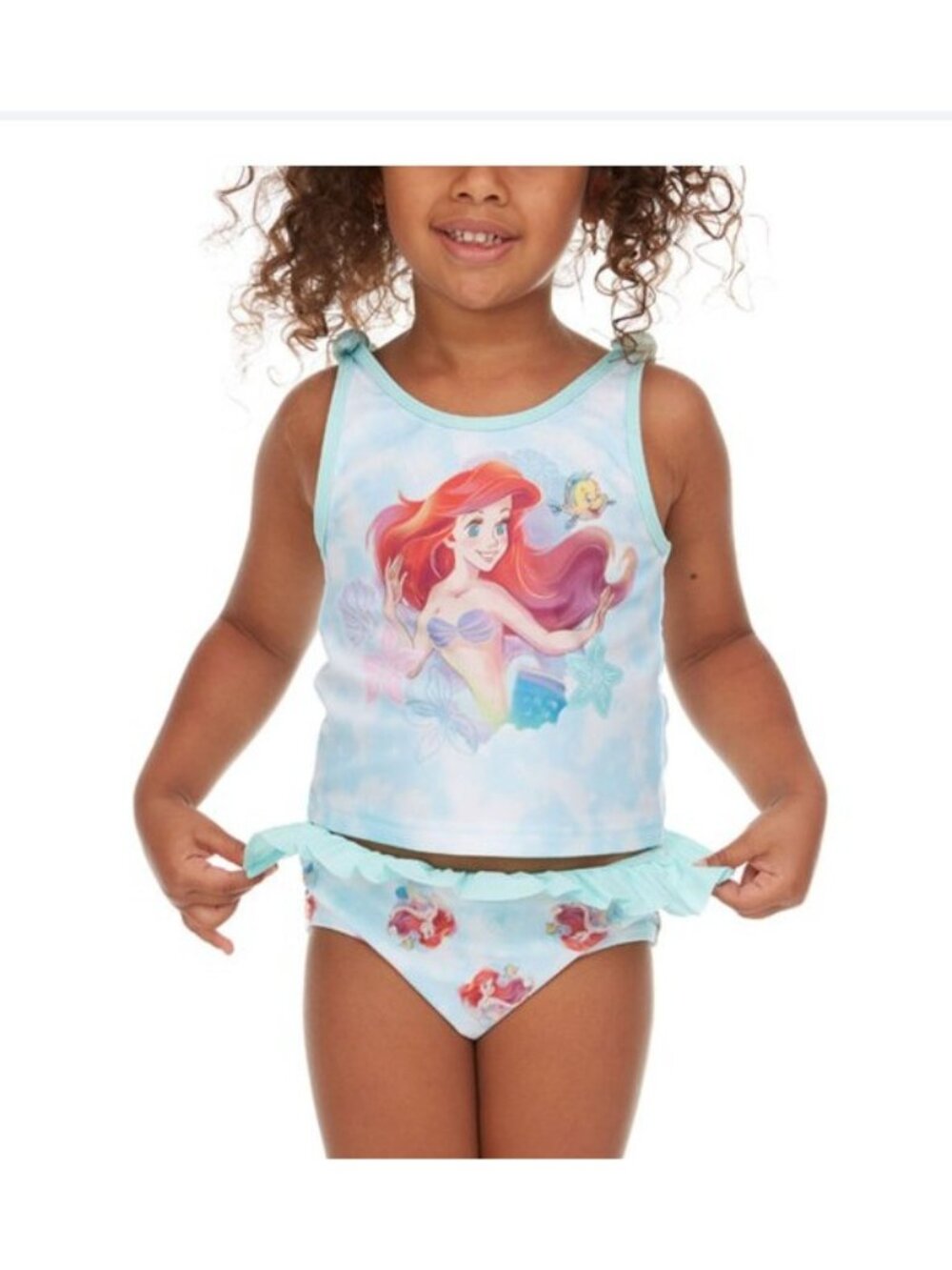 Little Mermaid Toddler Girls  Cover Up and Swimsuit Set-Size 2T-NWT